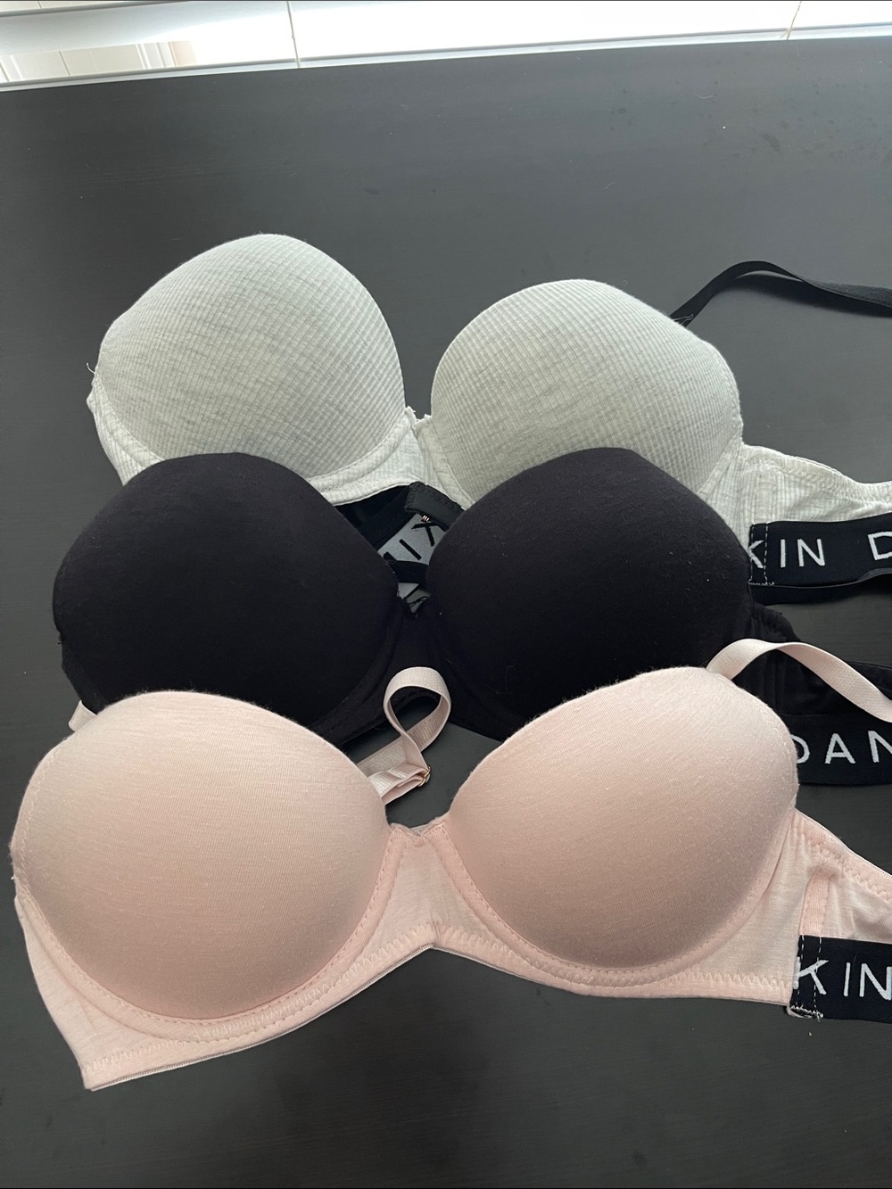 Set of 3 Danskin Intimates Underwire Bras - Size 34B